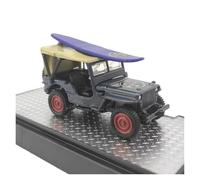 Macchinine in Metallo Pressofuso 1:64 Per Willys MB Jeep Modello Di Auto In Lega Raro Veicolo Pressofuso Esposizione Casa Ornamenti 1944 Fan Sport Motoristici Corsa