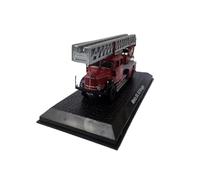 Macchinine in Metallo Pressofuso 1:72 Per Il Modello In Lega Pressofusa Rossa Del Veicolo Da Trasporto Dei Pompieri Con Scala Aerea Metz DL 52 Krupp Fan Sport Motoristici Corsa