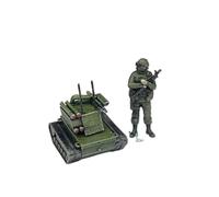 Macchinine in Metallo Pressofuso 1/72 Per Veicolo Da Combattimento Senza Pilota E Modello Guardian Con Decorazione Espositiva Del Kit Verde Fan Sport Motoristici Corsa