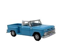 Macchinine in Metallo Pressofuso 1:87 Per Chevrolet Stepside Pickup Modello di auto in lega Convertibile Veicolo in metallo Blu Fan Sport Motoristici Corsa