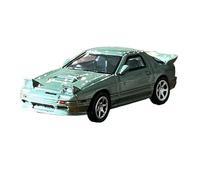 Macchinine in Metallo Pressofuso 1/87 Per La Versione Cinematografica Della Mazda FC3s Modello Di Auto In Lega In Miniatura Veicolo Alla Moda Multicolore Fan Sport Motoristici Corsa(Green)