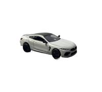 Macchinine in Metallo Pressofuso Auto Giocattolo In Metallo Pressofuso 1/64 Per BMW M8 Coupé Modello Auto Sportiva In Lega Regalo Di Natale Per Ragazzi Fan Sport Motoristici Corsa(White)