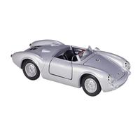 Macchinine in Metallo Pressofuso Collezione Di Modelli Auto In Lega Porsche 550 Spyder In Scala 1/24 Ornamenti Giocattolo Adatti A Uomini E Donne Fan Sport Motoristici Corsa