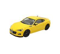 Macchinine in Metallo Pressofuso Collezione Di Modelli Di Auto In Lega Gialla Supercar Subaru BRz 2013 In Scala 1/43 Ornamenti Decorativi Fan Sport Motoristici Corsa