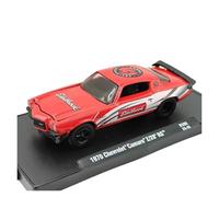 Macchinine in Metallo Pressofuso Collezione Di Veicoli Di Simulazione Di Scena Per Chevrolet Camaro Z/28 RS Del 1970 In Lega Rossa Scala 1/64 Fan Sport Motoristici Corsa