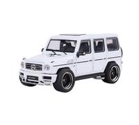 Macchinine in Metallo Pressofuso Il Modello In Lega Di Metallo Fuoristrada Mercedes-Benz AMG G63 In Scala 1:64 È Adatto Agli Appassionati Di Fuoristrada Fan Sport Motoristici Corsa(White)