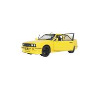 Macchinine in Metallo Pressofuso Il Modello In Metallo In Scala 1:18 Per BMW E30 M3 Gialla Da Collezione È Un Veicolo Da Collezione Perfetto Fan Sport Motoristici Corsa