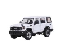 Macchinine in Metallo Pressofuso Modello Auto Giocattolo In Lega Pressofusa In Scala 1:64 Per Toyota Land Cruiser LC70/LC76 Land Cruiser SUV Fuoristrada Fan Sport Motoristici Corsa(White)