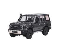 Macchinine in Metallo Pressofuso Modello Auto Giocattolo In Lega Pressofusa In Scala 1:64 Per Toyota Land Cruiser LC70/LC76 Land Cruiser SUV Fuoristrada Fan Sport Motoristici Corsa(Gray)