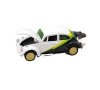 Macchinine in Metallo Pressofuso Modello Auto In Lega Verniciata Bianco E Verde Edizione Rara Del Maggiolino Volkswagen Del Scala 1/64 Per Appassionati Fan Sport Motoristici Corsa