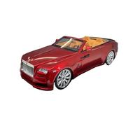 Macchinine in Metallo Pressofuso Modello Auto In Resina Con Decorazioni In Scala 1:18 Per Rolls-Royce Obsidian Convertible Edizione Rara Su Larga Scala Fan Sport Motoristici Corsa(Red B)