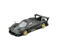 Macchinine in Metallo Pressofuso Modello Di Auto D'epoca In Lega Nera Pagani Revolucion Dry Carbon Edition In Scala 1:64 Per Collezione Fan Sport Motoristici Corsa