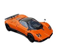 Macchinine in Metallo Pressofuso Modello Di Auto Giocattolo In Lega Simulazione Supercar Pagani Zonda F In Scala 1:24 Per Adulti E Amanti Delle Auto Fan Sport Motoristici Corsa(Orange)
