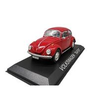 Macchinine in Metallo Pressofuso Modello Di Auto In Lega Berlina Rossa Volkswagen Maggiolino Kafer 1/43 Veicolo Retrò Decorazione Per La Casa E Lo Spazio Fan Sport Motoristici Corsa