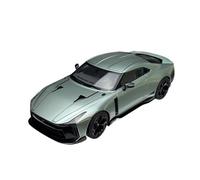 Macchinine in Metallo Pressofuso Modello Di Auto In Lega Da Collezione Multicolore Nissan GT-R50 In Scala 1:18 Pressofuso Ornamento Fan Sport Motoristici Corsa(Green)