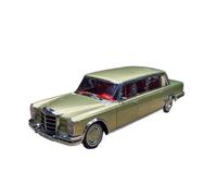 Macchinine in Metallo Pressofuso Modello Di Auto In Lega D'oro Mercedes-Benz Pullman W100 In Scala 1:18 Con Porte Complete E Interni Rossi Realistici Fan Sport Motoristici Corsa