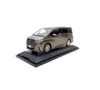 Macchinine in Metallo Pressofuso Modello Di Auto In Lega In Scala 1/30 Per Toyota Vellfire Modello Da Collezione In Argento E Oro Vetrina D'ingresso Fan Sport Motoristici Corsa(Gold)