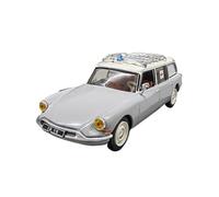 Macchinine in Metallo Pressofuso Modello Di Auto In Lega In Scala 1/43 Per Citroen ID19 Ambulanza Grigio Veicolo Da Lavoro Ornamenti Decorativi Retrò Fan Sport Motoristici Corsa