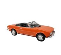 Macchinine in Metallo Pressofuso Modello Di Auto In Lega In Scala 1/43 Per Peugeot 504 Cabriolet Del 1969 Ornamenti Decorativi Arancioni Fan Sport Motoristici Corsa