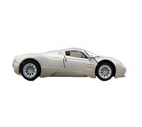 Macchinine in Metallo Pressofuso Modello Di Auto In Lega Pagani Utopia 1/32 Con Suono E Luci Veicolo Da Corsa Pull-back Adatto Per Compleanni Fan Sport Motoristici Corsa(Gray)