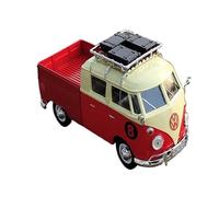 Macchinine in Metallo Pressofuso Modello Di Auto In Lega Pressofusa In Scala 1:24 Per Autobus Volkswagen T1 Modello Di Autobus Espositore Per Ornamenti Fan Sport Motoristici Corsa