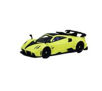 Macchinine in Metallo Pressofuso Modello Di Auto In Lega Realistica Pagani Imola Blu Nero Carbonio 1/64 Decorazione Statica Fan Sport Motoristici Corsa(Yellow)