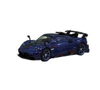 Macchinine in Metallo Pressofuso Modello Di Auto In Lega Realistica Pagani Imola Blu Nero Carbonio 1/64 Decorazione Statica Fan Sport Motoristici Corsa(Blue)