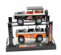 Macchinine in Metallo Pressofuso Modello Di Auto In Lega SUV Ford In Scala 1/64 Replica Pressofusa Veicolo Per La Decorazione Della Casa Nero 1966 Fan Sport Motoristici Corsa