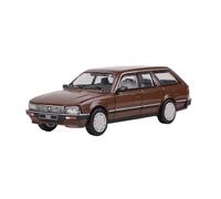 Macchinine in Metallo Pressofuso Modello Di Auto Pressofuso In Lega Peugeot 505 SW Multicolore Scala 1:64 Per La Collezione Degli Amanti Della Berlina Fan Sport Motoristici Corsa(Brown)