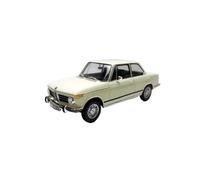 Macchinine in Metallo Pressofuso Modello Di Simulazione Auto Ad Apertura Completa In Lega 2002tii 1/18 Modello Di Esposizione Statica Per La Casa Fan Sport Motoristici Corsa(Yellow)