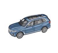 Macchinine in Metallo Pressofuso Modello Di Veicolo In Lega BMW X7 In Scala 1:18 Con Tutte E Quattro Le Porte Aperte Giocattolo Per Auto In Metallo Blu Fan Sport Motoristici Corsa