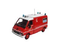 Macchinine in Metallo Pressofuso Modello In Lega 1/43 Per Renault Master T30 Fire Engine Modello Decorativo Giocattoli Da Collezione Esposizione Spaziale Fan Sport Motoristici Corsa
