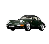 Macchinine in Metallo Pressofuso Ornamenti In Scala Per Modello Di Auto In Lega Porsche 911 Carrera2/4 Da Collezione Scala 1:18 Fan Sport Motoristici Corsa(Green)