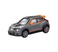 Macchinine in Metallo Pressofuso Ornamenti Per Modelli In Miniatura Di Auto In Lega In Scala 1:64 Per Nissan JUKE-R Decorazione Da Esposizione Fan Sport Motoristici Corsa(Gray)