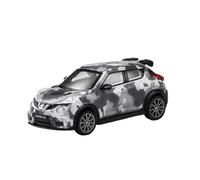 Macchinine in Metallo Pressofuso Ornamenti Per Modelli In Miniatura Di Auto In Lega In Scala 1:64 Per Nissan JUKE-R Decorazione Da Esposizione Fan Sport Motoristici Corsa(Gray B)