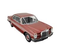 Macchinine in Metallo Pressofuso Replica Pressofusa Del Modello Auto In Lega Con Ornamenti Rossi Mercedes Benz 280C/8 W114 Coupe Del 1969 In Scala 1/18 Fan Sport Motoristici Corsa
