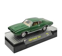 Macchinine in Metallo Pressofuso Simulazione Di Scena Di Veicoli In Lega Per Pontiac GTO 1969 Modello Di Auto In Scala 1/64 Esposizione In Vetrina Fan Sport Motoristici Corsa