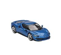 Macchinine in Metallo Pressofuso Visualizzazione Di Modelli Di Auto In Lega Mini Ornamentali Per Auto Sportive Ibride Ferrari 296 GTB BBR In Scala 1:64 Fan Sport Motoristici Corsa