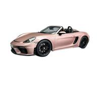 Macchinine Mini Auto 1:18 Per Porsche 718 Spyder Convertible Sports Car Simulazione Modello In Resina Decorazione Per La Casa Ornamenti Macchinine In Metallo