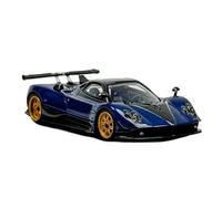 Macchinine Mini Auto 1:64 Per La Collezione Di Modelli Di Auto In Resina Di Carbonio Blu Pagani Zonda Tricolore Macchinine In Metallo
