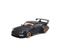 Macchinine Mini Auto 1:64 Per Porsche 911 Wide Body Modified RWB964, Modello Di Auto In Lega Nera Opaca, Ornamenti Da Collezione Macchinine In Metallo