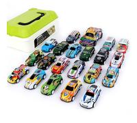 Macchinine per Bambini Set,MXTIMWAN Cricchetto Cars,21 Pezzi Micro Machines Cars,Bambini Giocattolo Car,Metallo Giocattoli di Auto da Corsa,Giocattolo Modello Macchinine