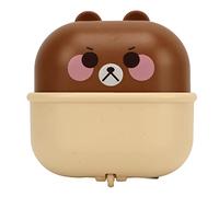 Macchinine push and go per bambini in plastica, superficie lucida, animale inerziale, giocattolo per auto per genitori e figli, interazione per i più piccoli, divertimento, (Orso ca.18 X 10 cm/7,1 X