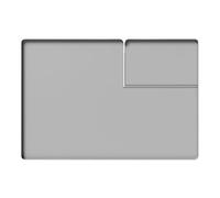 MACCHIO DI PROTECTORE TOP ASCOLTA - Coperchio superiore per lavatrice assorbente | Mappeto topper protettore per foro per la raccolta di lanugine | 26x18 pollici in silicone non slip topper per il ban