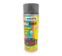 MacDecò 42123 - Vernice spray trasparente colorata, Trasparenti Nero, 400ml
