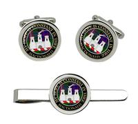 Macdonald Di Clanranald Clan Scozzese Gemelli E Fermacravatta Set