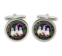 Macdonald Di Clanranald Clan Scozzese Gemelli IN Cromo Scatola