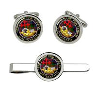 Macdonald Di Macdonald Clan Scozzese Gemelli E Fermacravatta Set