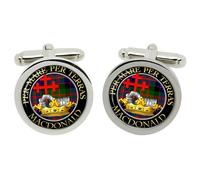 Macdonald Di Macdonald Clan Scozzese Gemelli IN Cromo Scatola