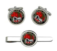 Macdonald Di Sleat Clan Scozzese Gemelli E Fermacravatta Set